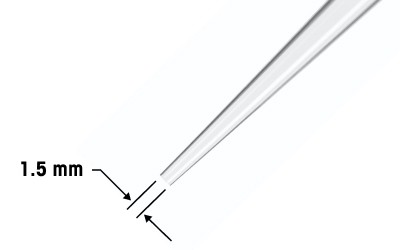 Pipettespidser med bred åbning